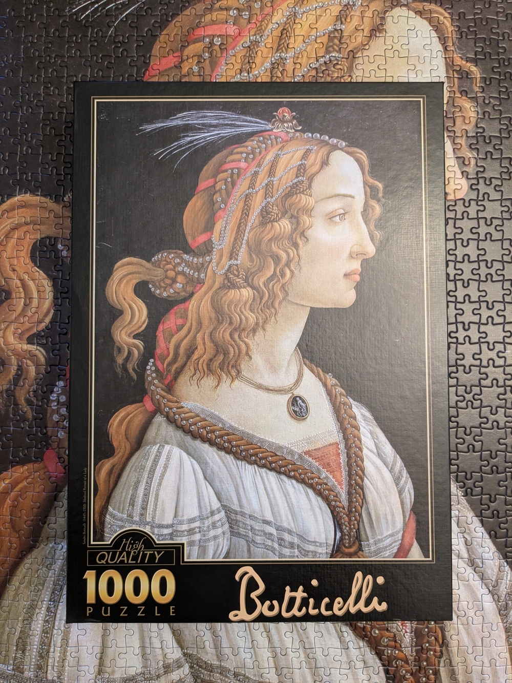 D-toys Botticelli 1000 Piece Puzzle